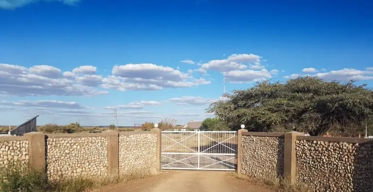Main entrance to business park
